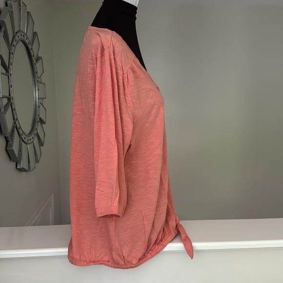 Sonoma Pullover Top - V-Neck - New Without Tags - Picture 2 of 6